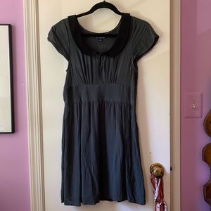 Grey Peter Pan collar dress , American Eagle